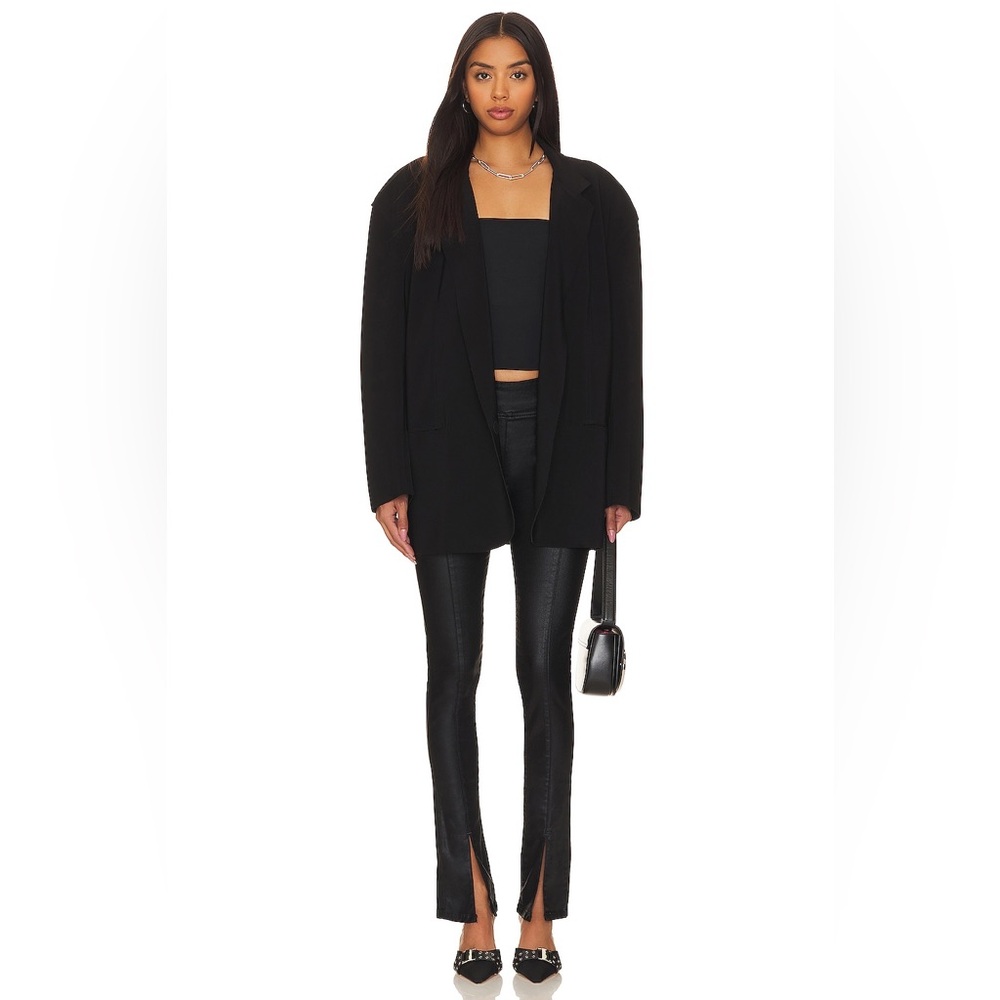 Free People X We The Free Double‎ Dutch Coated Pull On In Etheral Black